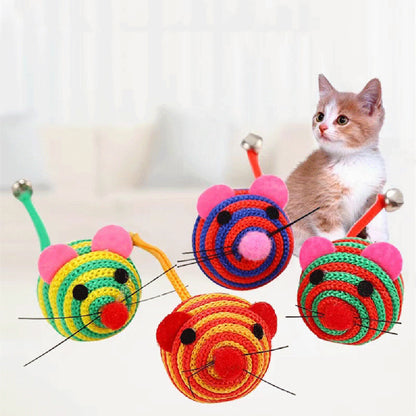 Nylon Rope Ball Catnip Cat toy