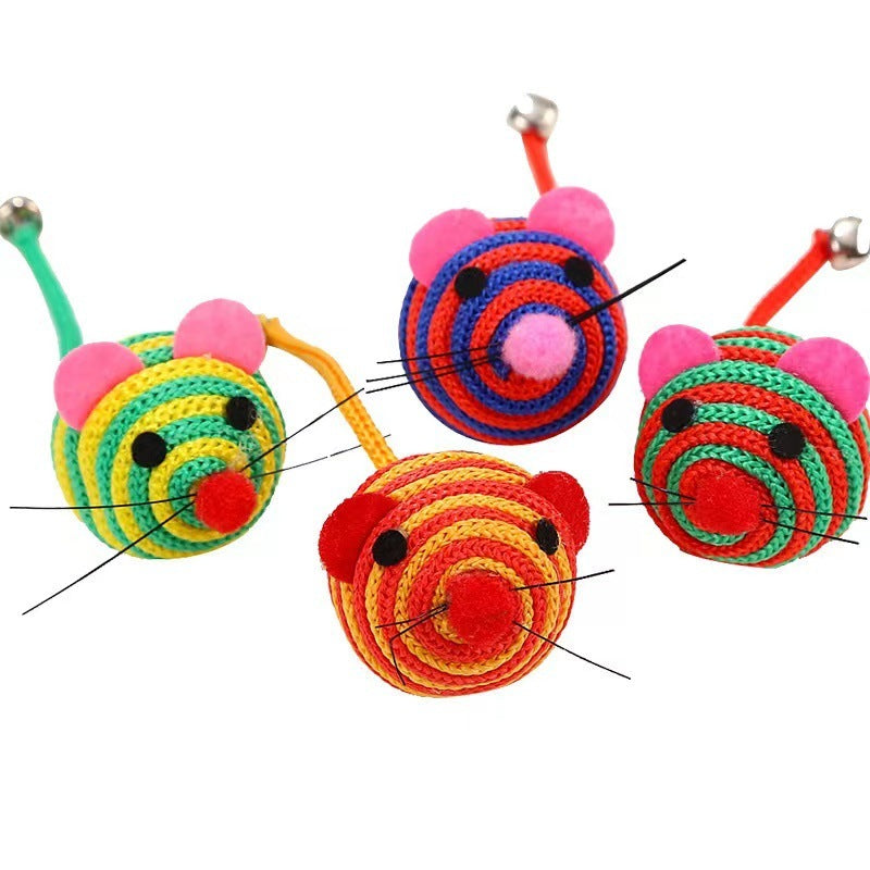 Nylon Rope Ball Catnip Cat toy