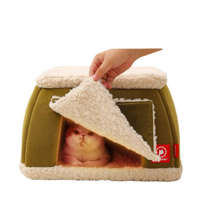 Winter Thermal Electric self warming cat bed