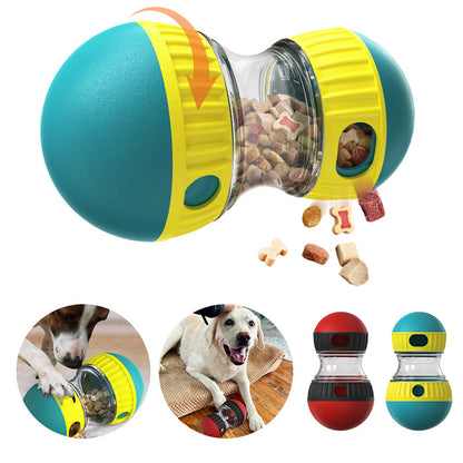 Interactive Food Dispensing Dog Toy Puzzle Ball