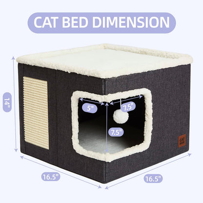 Cozy Cat Cube Nest The Perfect Hideaway for Cats