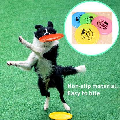 Flying Disc Toy for Dogs - Interactive Fun