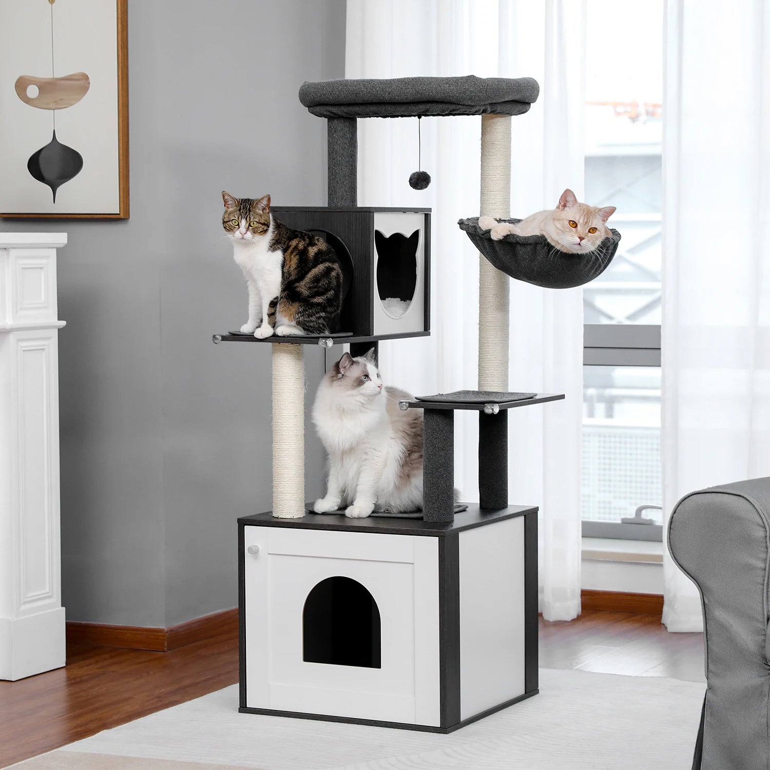 cat tree house