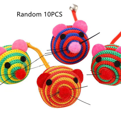 Nylon Rope Ball Catnip Cat toy