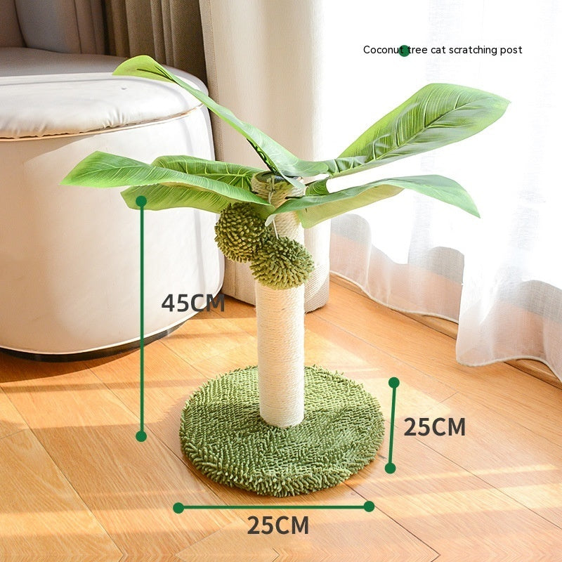 coconut shape cat tree for large cats