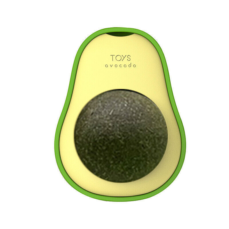 Lovely Avocado-Shaped Catnip Toy