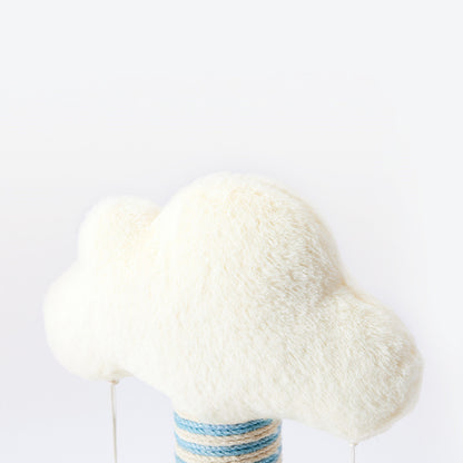 Small White Cloud Cat Scratcher Tree