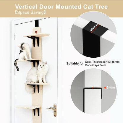 climber door shelves for cats