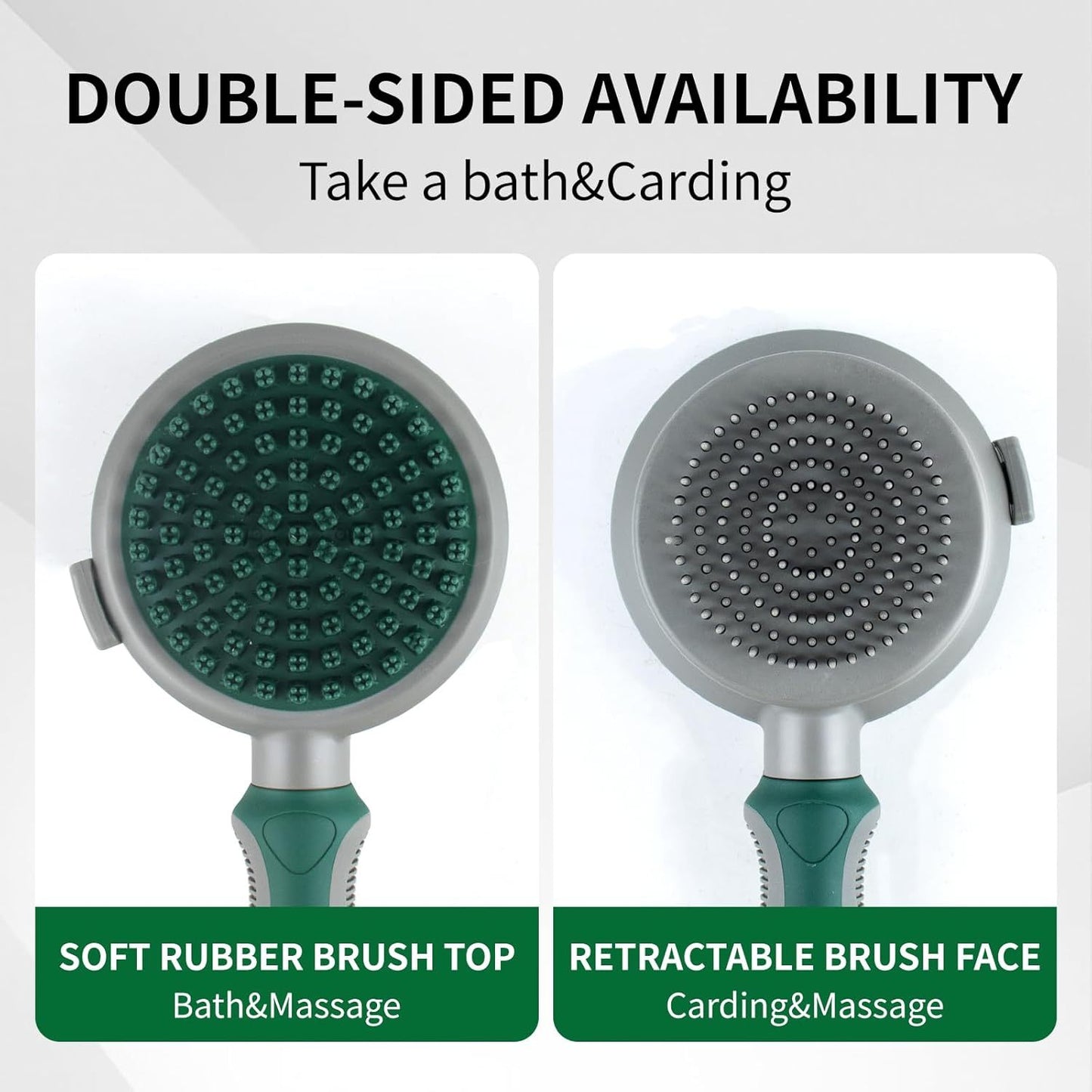 Self cleaning pet brush