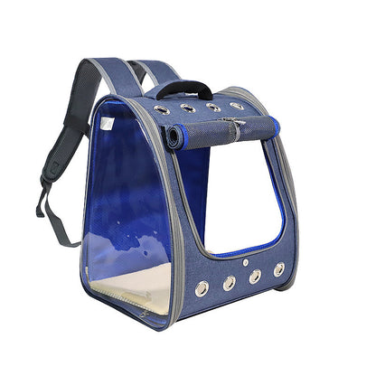 Transparent Pet Backpack for Adventures