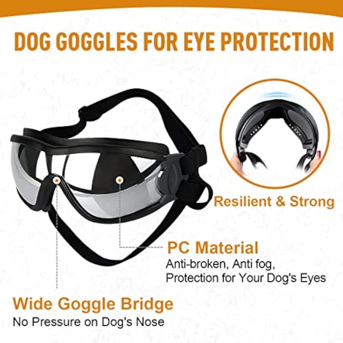 Stylish Windproof Dog Sunglasses