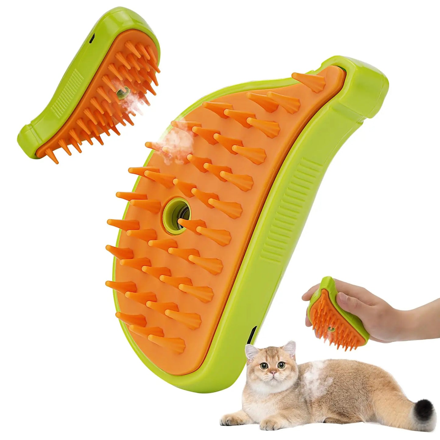 Electric Cat Stream Brush - Spray Comb