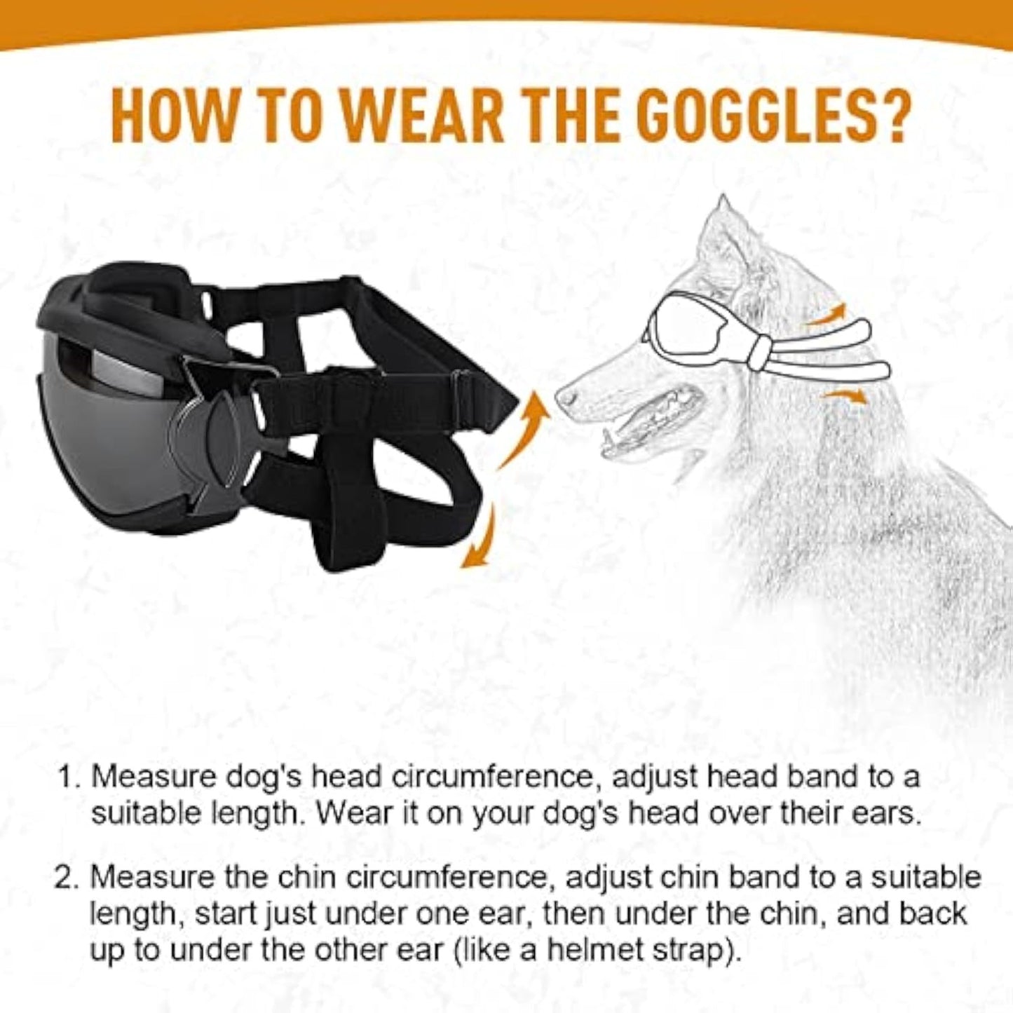 Stylish Windproof Dog Sunglasses