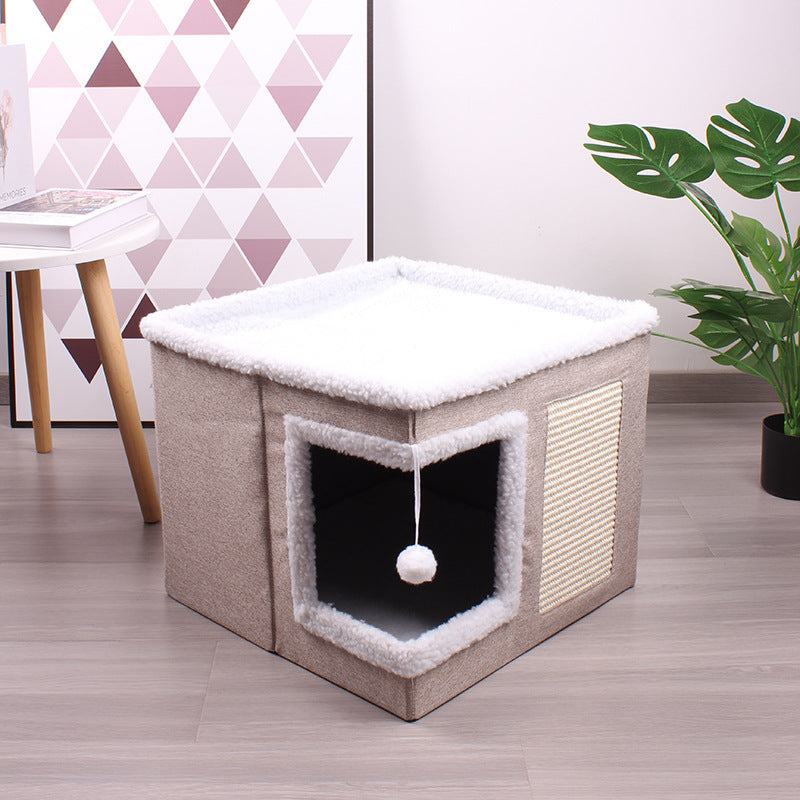 Cozy Cat Cube Nest The Perfect Hideaway for Cats