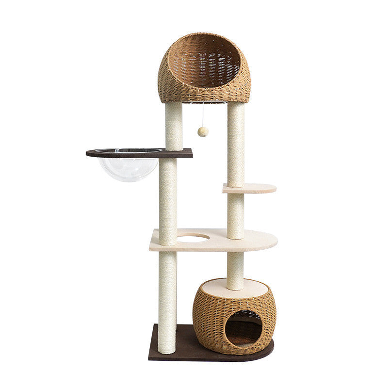 narrow cat tree