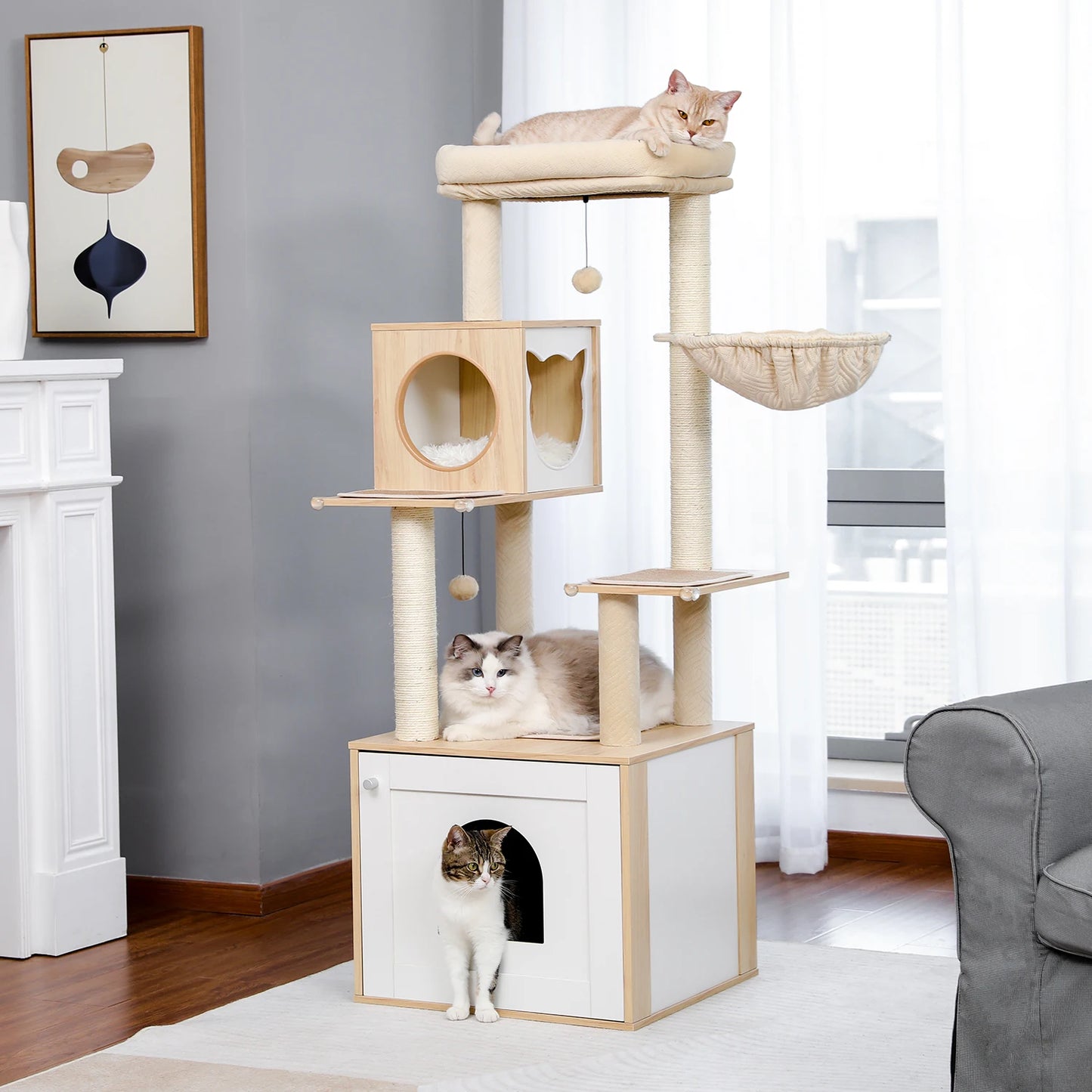 tall cat tree